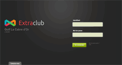 Desktop Screenshot of golflacabredor.extraclub.fr