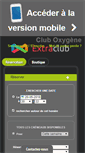 Mobile Screenshot of club-oxygene.extraclub.fr